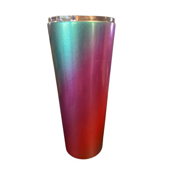 Starbucks 2022 Spring Ombre Stainless Steel Tumbler 24 Oz Pink Blue Purple Gradi - Picture 3 of 5